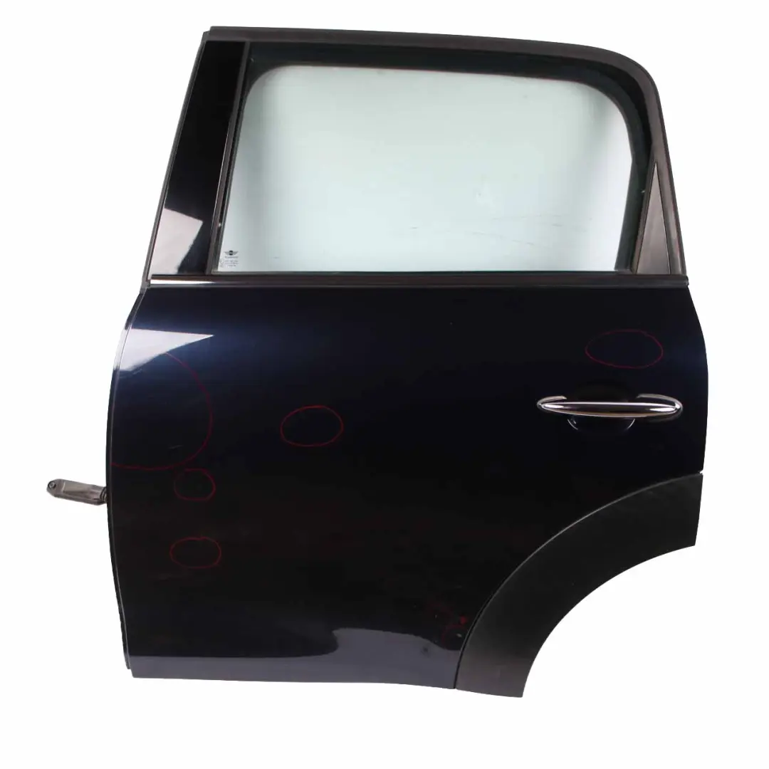Door Rear Left N/S Cosmic Blue Metallic - B13 to Mini Countryman R60 with Part number 9805929 Mini Countryman R60 Door Rear Left N/S Cosmic Blue Metallic - B13 - SKU 9805929-COB - Part number 9805929