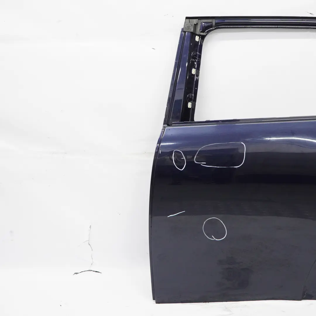 Puerta Trasera Izquierda Azul Cosmico Metalizado - B13 para Mini Countryman R60 con número de pieza 9805929 Mini Countryman R60 Puerta Trasera Izquierda Azul Cosmico Metalizado - B13 - SKU 9805929-COB1 - Número de pieza 9805929