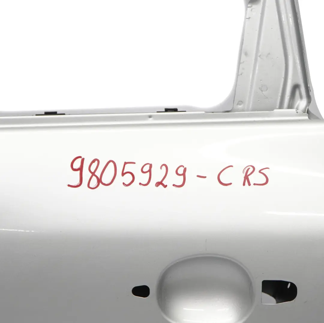 Door Rear Left N/S Crystal Silver Metallic - B12 to Mini Countryman R60 with Part number 9805929 Mini Countryman R60 Door Rear Left N/S Crystal Silver Metallic - B12 - SKU 9805929-CRS - Part number 9805929