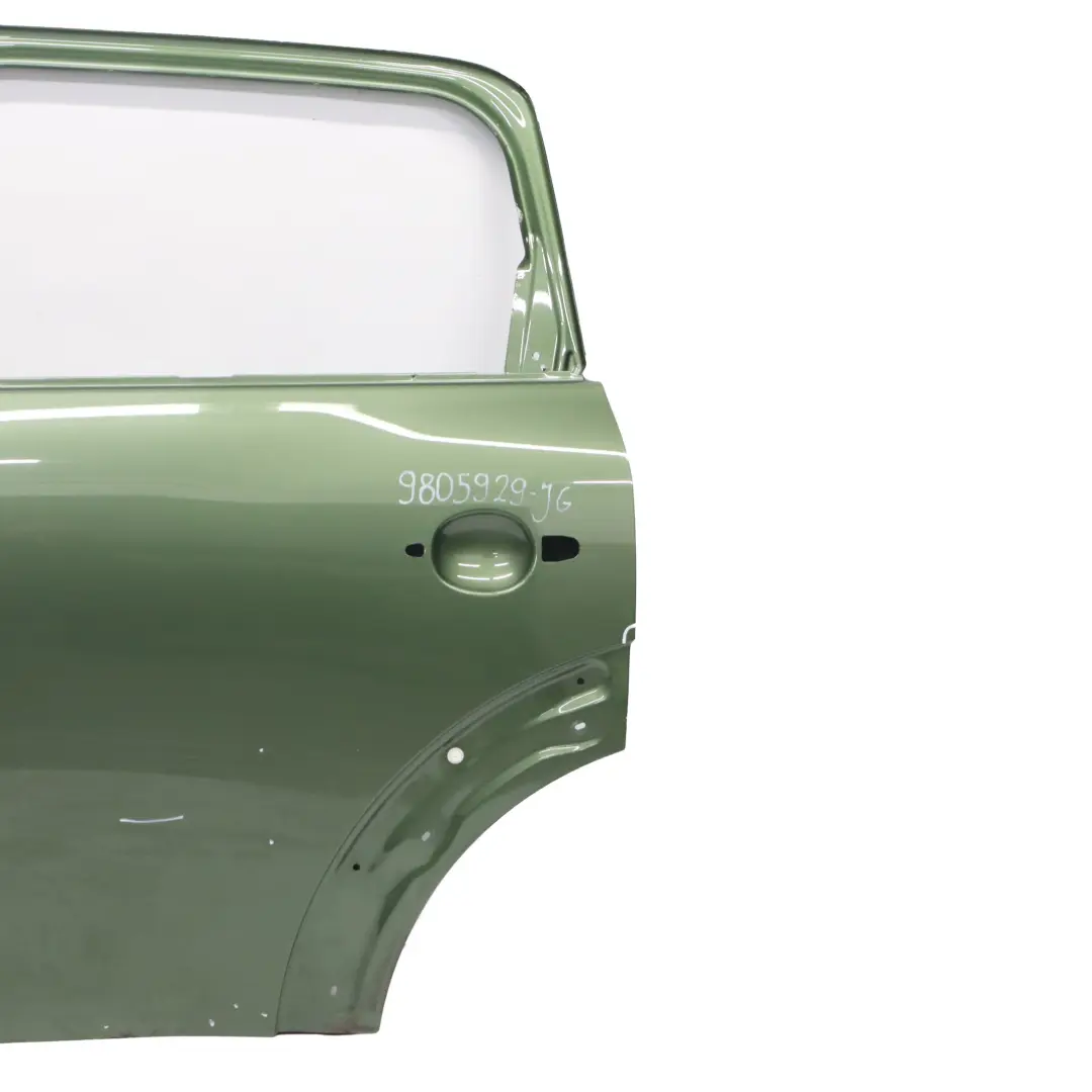 Tür hinten Mini Countryman R60 Links Verkleidung Jungle Green Metallic - C15 für mit Teilenummer 9805929 Tür hinten Mini Countryman R60 Links Verkleidung Jungle Green Metallic - C15 - SKU 9805929-JG - Teilenummer 9805929