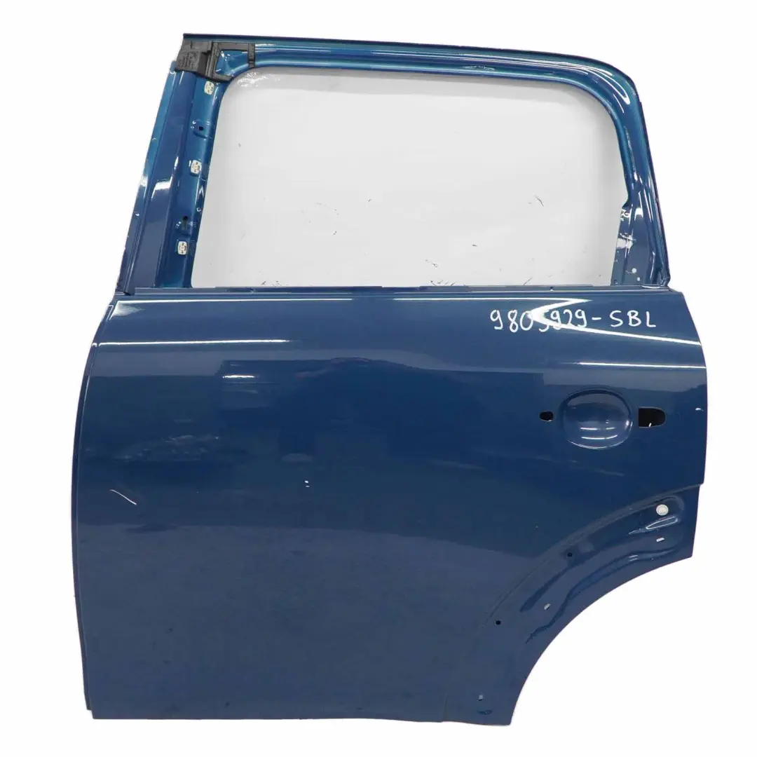 Door Rear Left N/S Surf Blue - B18 to Mini Countryman R60 with Part number 9805929 Mini Countryman R60 Door Rear Left N/S Surf Blue - B18 - SKU 9805929-SBL - Part number 9805929