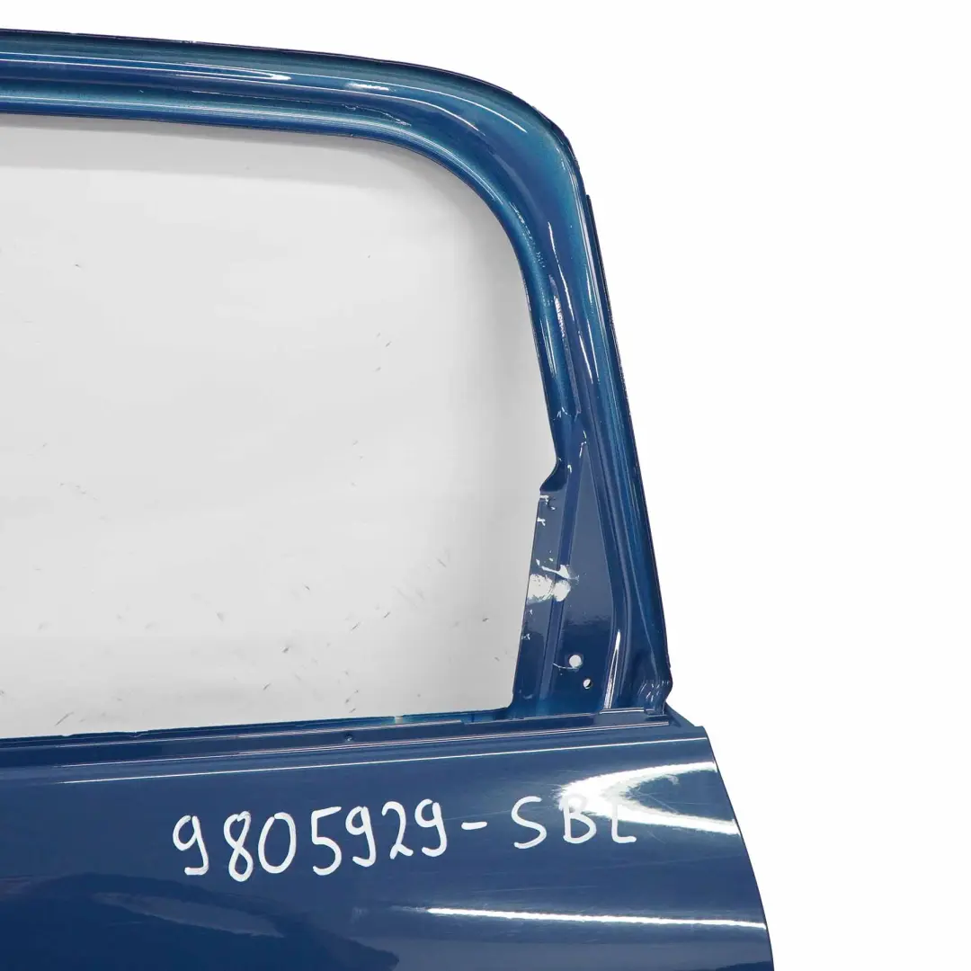 Tür hinten links Surf Blue - B18 für Mini Countryman R60 mit Teilenummer 9805929 Mini Countryman R60 Tür hinten links Surf Blue - B18 - SKU 9805929-SBL - Teilenummer 9805929