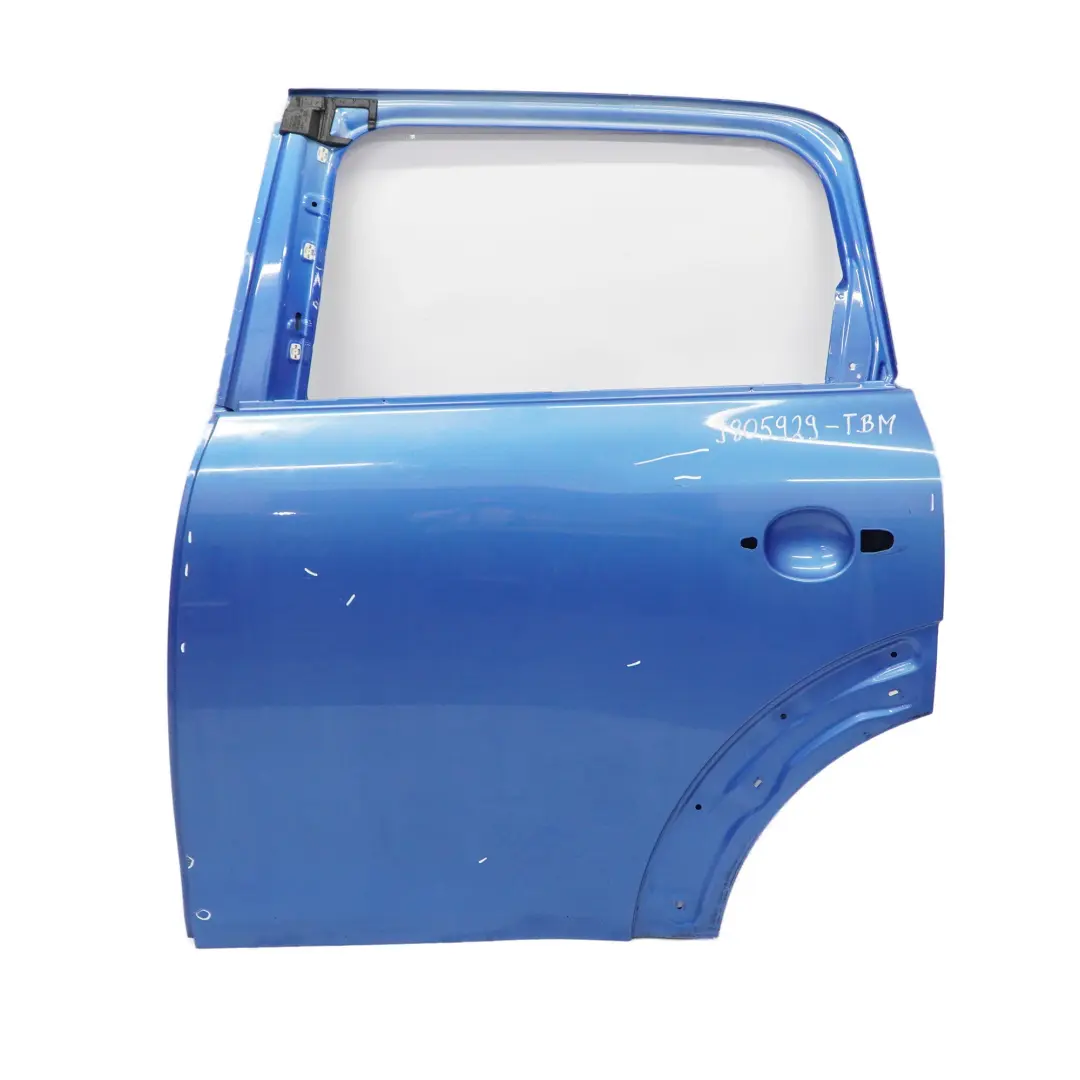 Arrière Gauche True Blue Metallic - B14 pour Mini Countryman R60 Porte à propos du numéro de pièce 9805929 Mini Countryman R60 Porte Arrière Gauche True Blue Metallic - B14 - SKU 9805929-TBM - Numéro de pièce 9805929