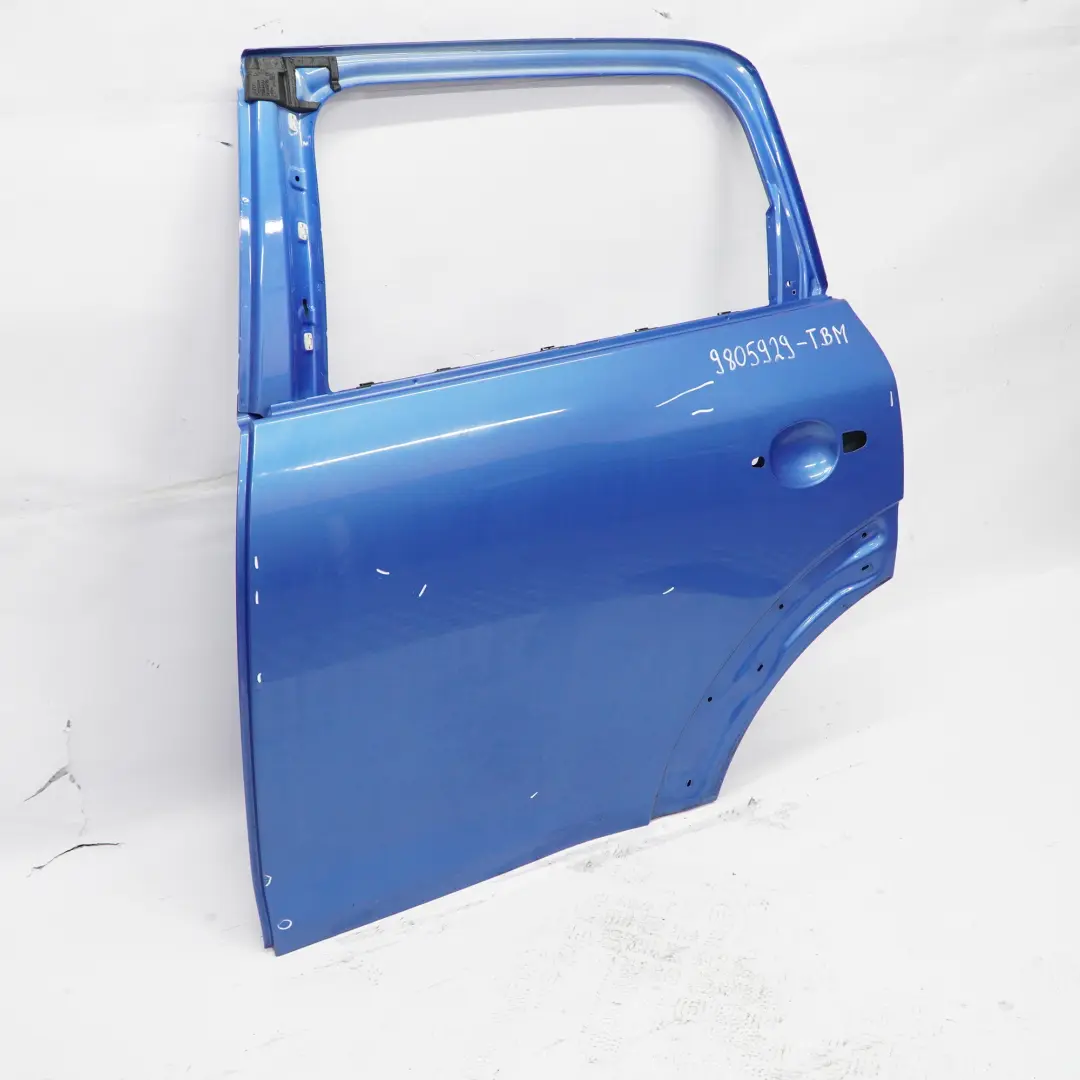 Porta posteriore sinistra True Blue Metallic - B14 per Mini Countryman R60 con numero di parte 9805929 Mini Countryman R60 Porta posteriore sinistra True Blue Metallic - B14 - SKU 9805929-TBM - Numero di parte 9805929