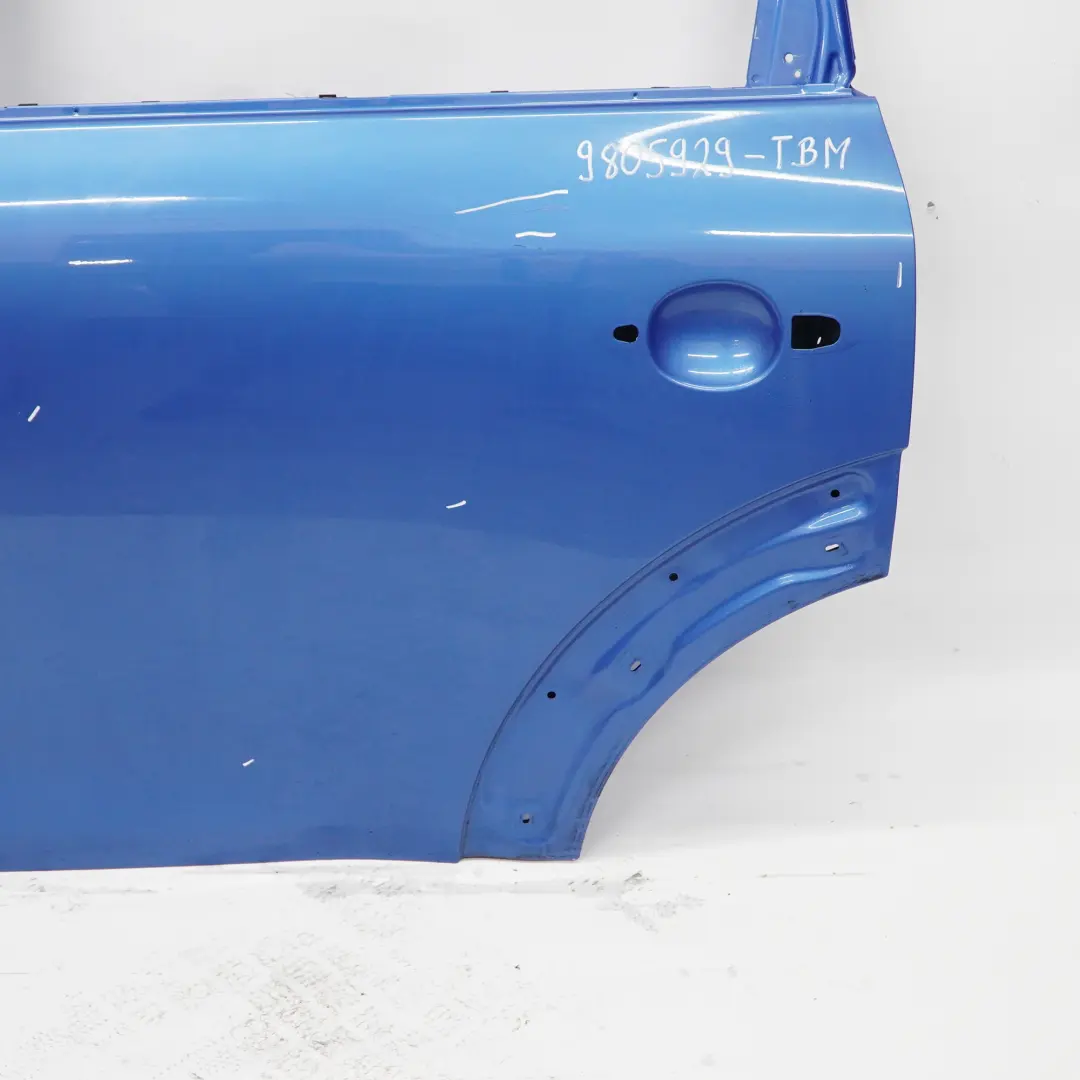 Door Rear Left N/S True Blue Metallic - B14 to Mini Countryman R60 with Part number 9805929 Mini Countryman R60 Door Rear Left N/S True Blue Metallic - B14 - SKU 9805929-TBM - Part number 9805929