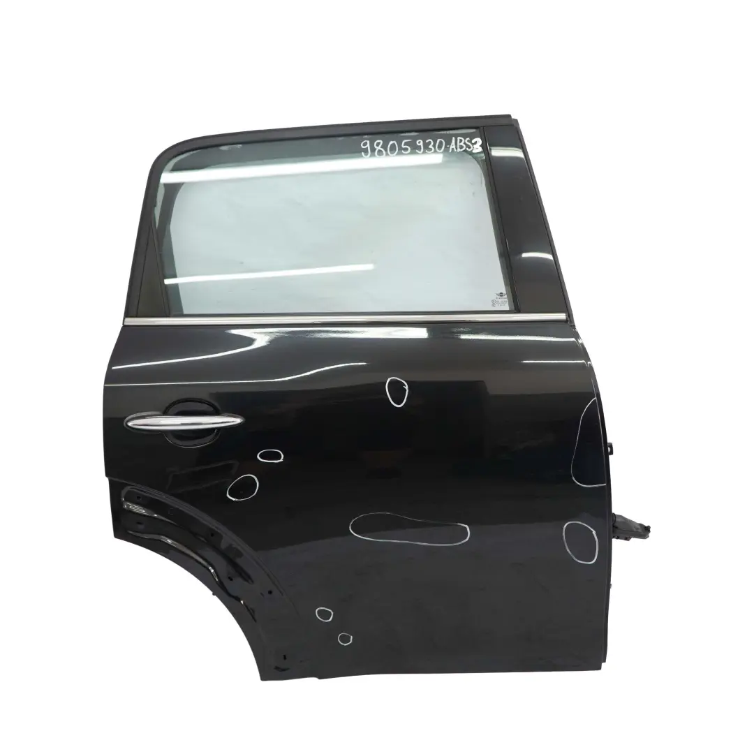 Tür Hinten Rechts Absolute Black Schwarz Metallic - B11 für Mini Countryman R60 mit Teilenummer 9805930 Mini Countryman R60 Tür Hinten Rechts Absolute Black Schwarz Metallic - B11 - SKU 9805930-ABS3 - Teilenummer 9805930