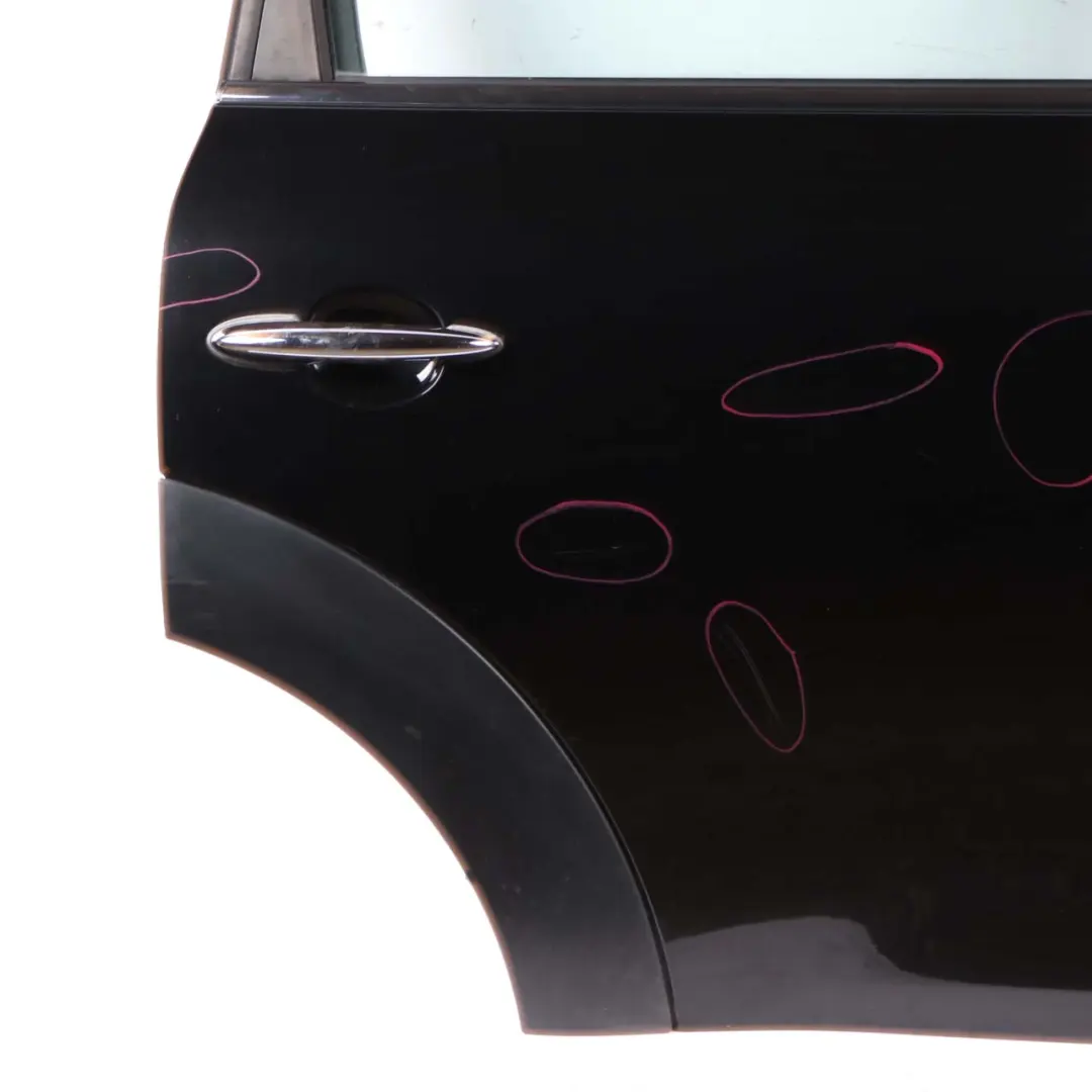 Door Mini R60 Countryman Right O/S Absolute Black Metallic - B11 to Rear with Part number 9805930 Rear Door Mini R60 Countryman Right O/S Absolute Black Metallic - B11 - SKU 9805930-ABS6 - Part number 9805930