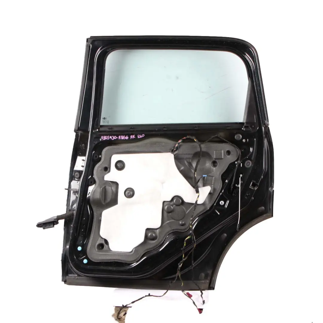 Rear Door Mini R60 Countryman Right O/S Absolute Black Metallic - B11 - SKU 9805930-ABS6 - Part number 9805930
