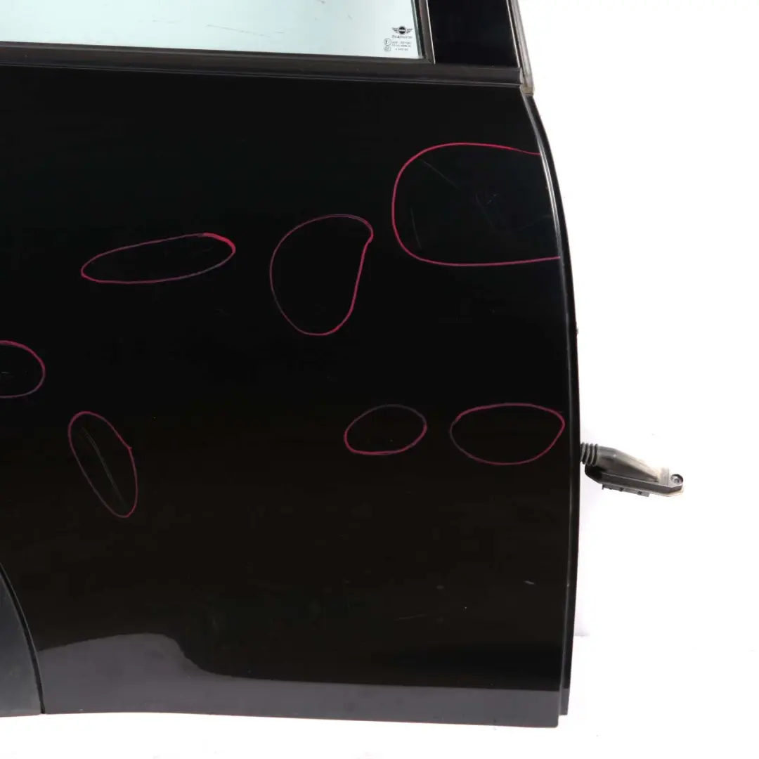 Door Mini R60 Countryman Right O/S Absolute Black Metallic - B11 to Rear with Part number 9805930 Rear Door Mini R60 Countryman Right O/S Absolute Black Metallic - B11 - SKU 9805930-ABS6 - Part number 9805930