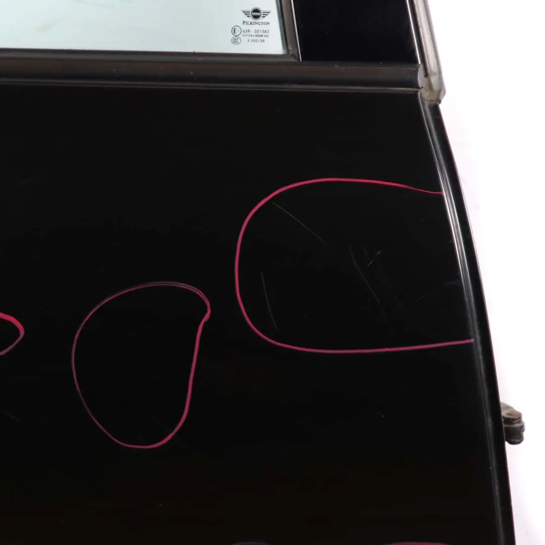 Door Mini R60 Countryman Right O/S Absolute Black Metallic - B11 to Rear with Part number 9805930 Rear Door Mini R60 Countryman Right O/S Absolute Black Metallic - B11 - SKU 9805930-ABS6 - Part number 9805930