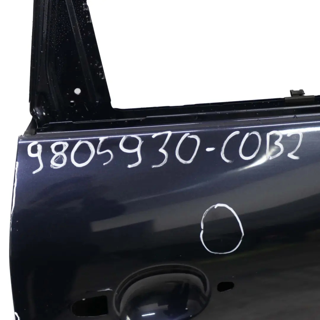 Puerta Trasera Derecha Azul Cosmico Metalizado - B13 para Mini Countryman R60 2 con número de pieza 9805930 Mini Countryman R60 2 Puerta Trasera Derecha Azul Cosmico Metalizado - B13 - SKU 9805930-COB2 - Número de pieza 9805930