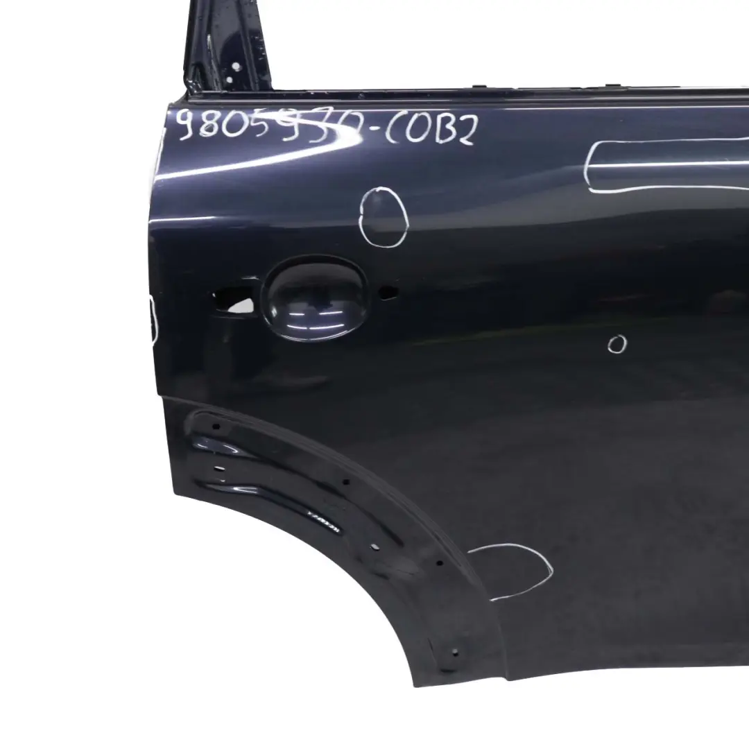 Tür Hinten Rechts Cosmic Blue Blau Metallic - B13 für Mini Countryman R60 mit Teilenummer 9805930 Mini Countryman R60 Tür Hinten Rechts Cosmic Blue Blau Metallic - B13 - SKU 9805930-COB2 - Teilenummer 9805930