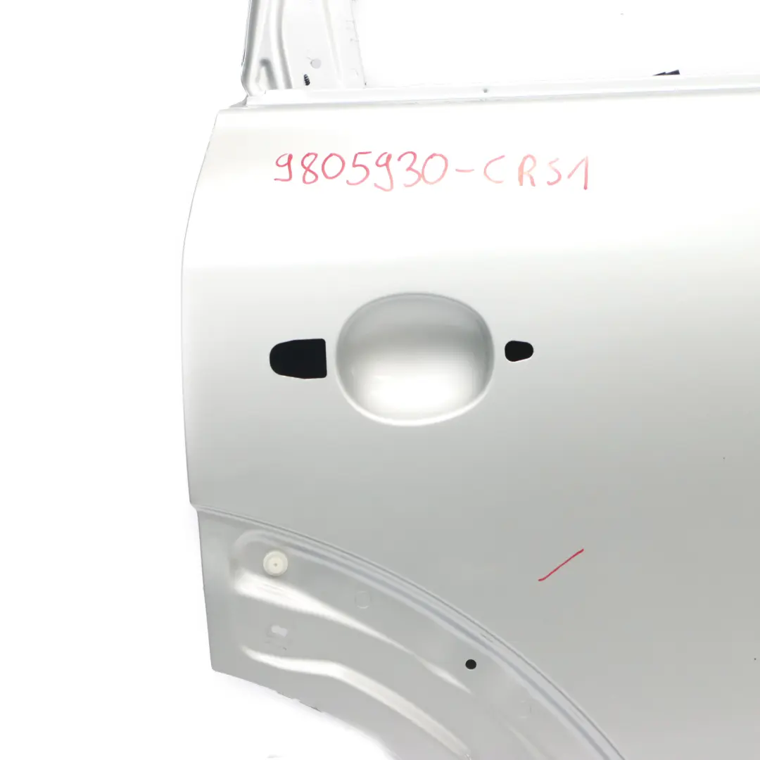Door Rear Right O/S Mini Countryman R60 Crystal Silver Metallic - B12 to with Part number 9805930 Door Rear Right O/S Mini Countryman R60 Crystal Silver Metallic - B12 - SKU 9805930-CRS1 - Part number 9805930