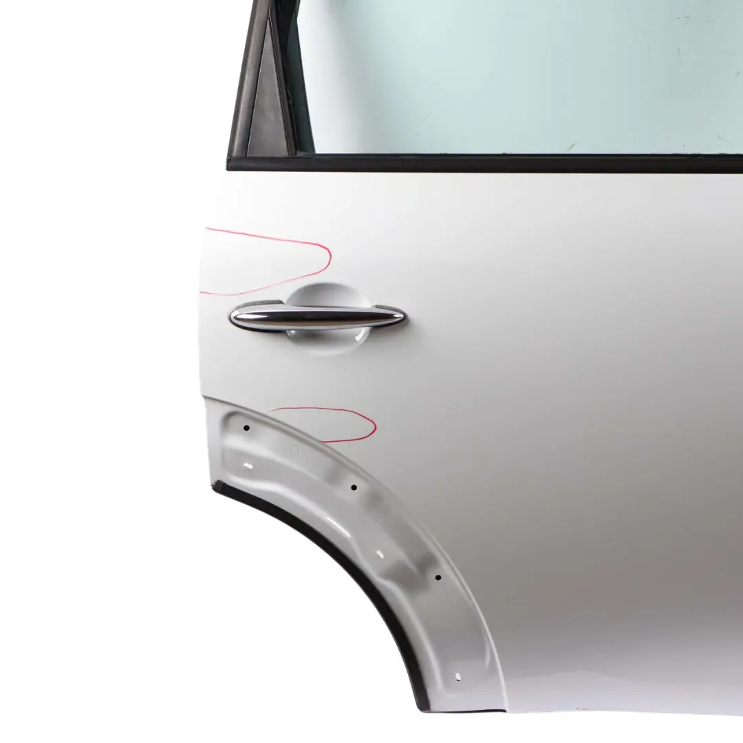 Puerta Trasera Derecha Blanco Claro B15 para Mini Countryman R60 con número de pieza 9805930 Mini Countryman R60 Puerta Trasera Derecha Blanco Claro B15 - SKU 9805930-LW1 - Número de pieza 9805930