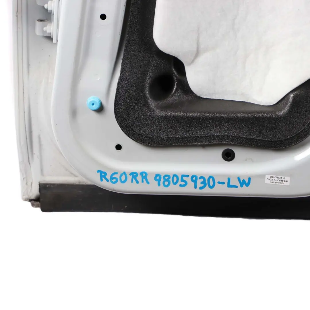 Door Rear Right O/S Light White - B15 to Mini Countryman R60 with Part number 9805930 Mini Countryman R60 Door Rear Right O/S Light White - B15 - SKU 9805930-LW1 - Part number 9805930