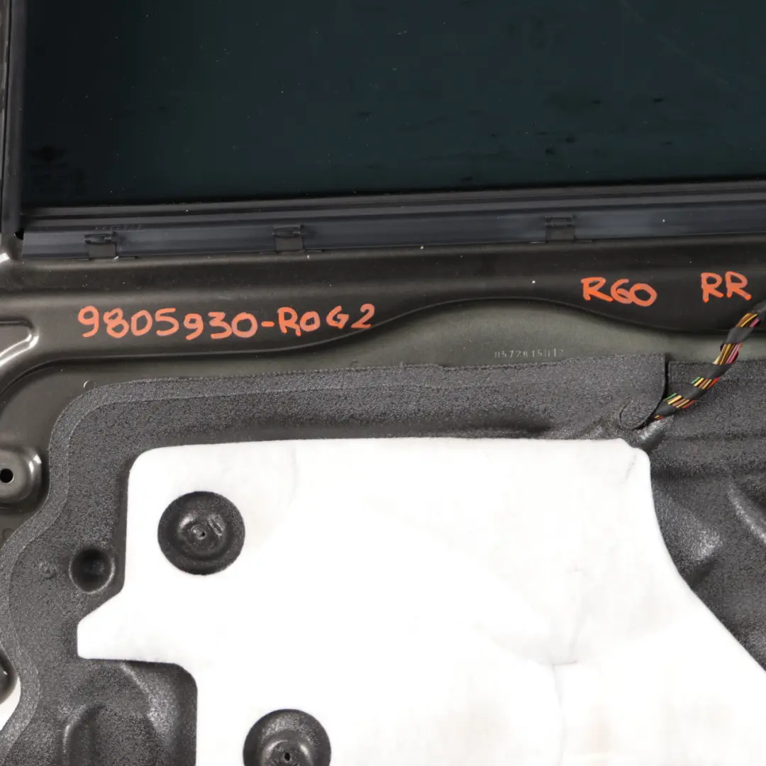 Door Rear Right O/S Royal Grey Metallic - A48 to Mini Countryman R60 with Part number 9805930 Mini Countryman R60 Door Rear Right O/S Royal Grey Metallic - A48 - SKU 9805930-ROG2 - Part number 9805930