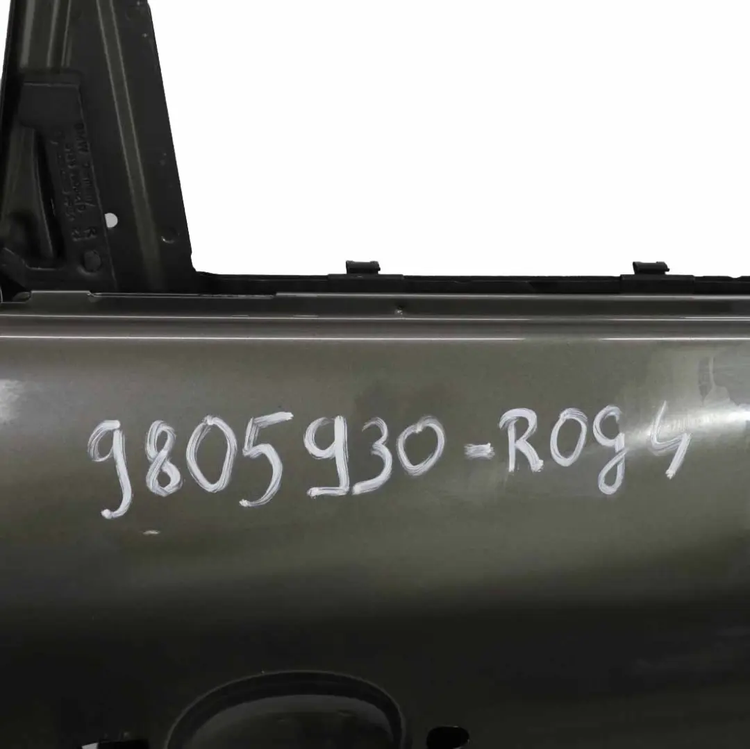 Door Rear Right O/S Royal Grey Metallic - A48 to Mini Countryman R60 with Part number 9805930 Mini Countryman R60 Door Rear Right O/S Royal Grey Metallic - A48 - SKU 9805930-ROG4 - Part number 9805930