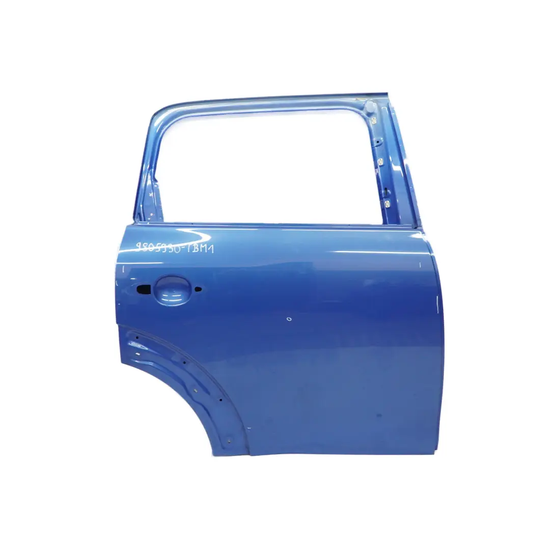 Puerta Trasera Derecha True Blue Metallic - B14 para Mini Countryman R60 con número de pieza 9805930 Mini Countryman R60 Puerta Trasera Derecha True Blue Metallic - B14 - SKU 9805930-TBM1 - Número de pieza 9805930