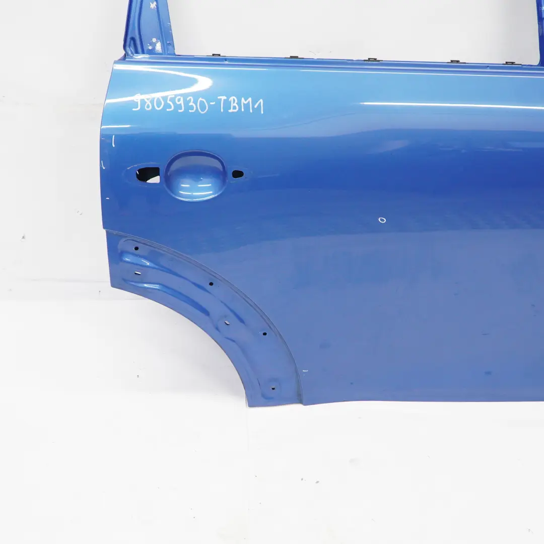 Mini Countryman R60 Tür hinten rechts True Blue Metallic - B14 - SKU 9805930-TBM1 - Teilenummer 9805930