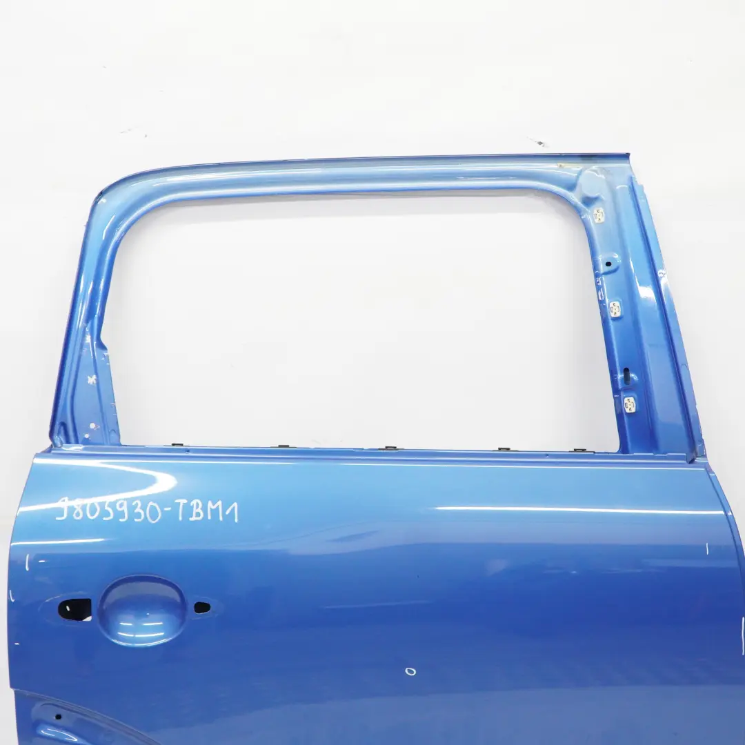 Puerta Trasera Derecha True Blue Metallic - B14 para Mini Countryman R60 con número de pieza 9805930 Mini Countryman R60 Puerta Trasera Derecha True Blue Metallic - B14 - SKU 9805930-TBM1 - Número de pieza 9805930