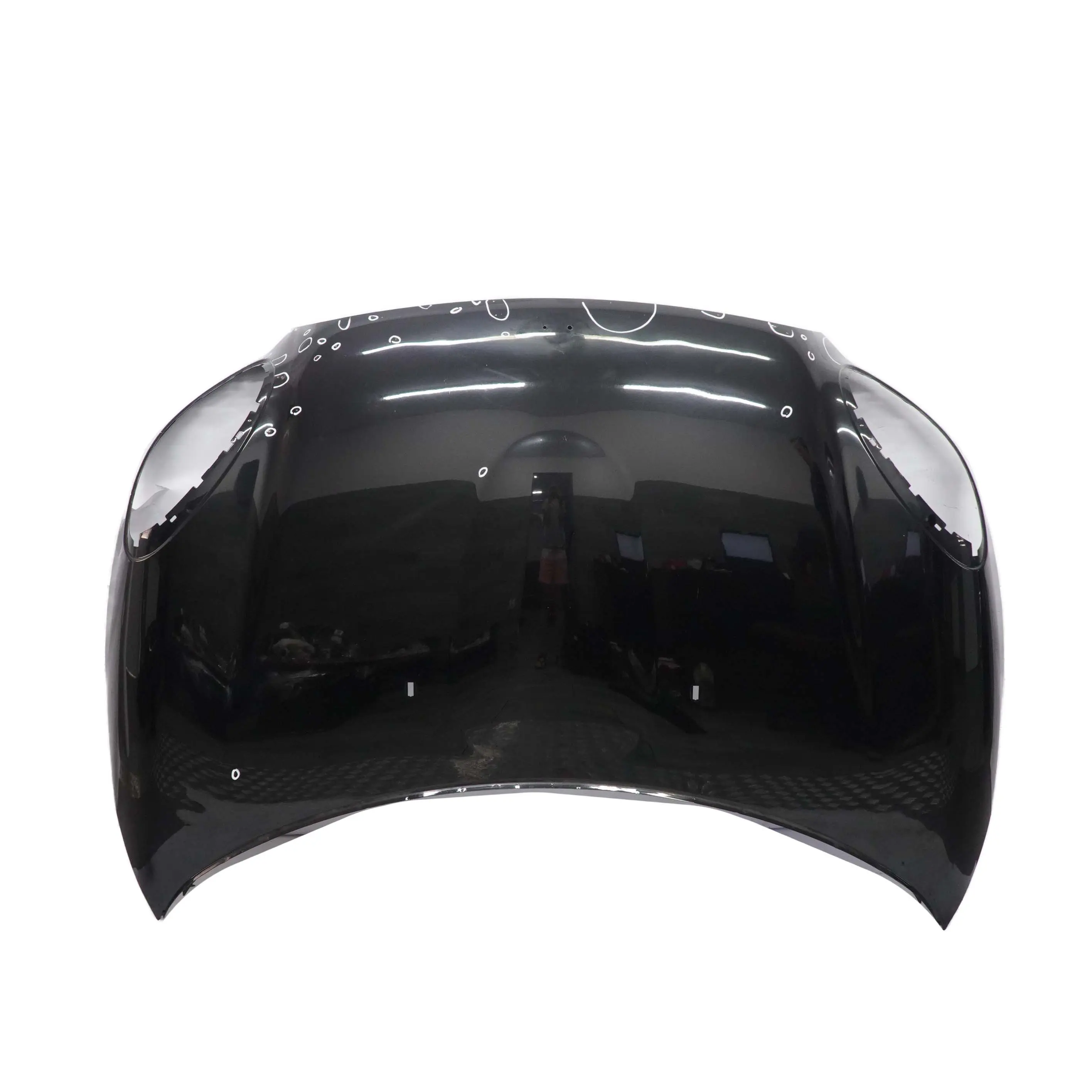 Mini Countryman R60 Hood Bonnet Engine Cover Panel Absolute Black Metallic - B11