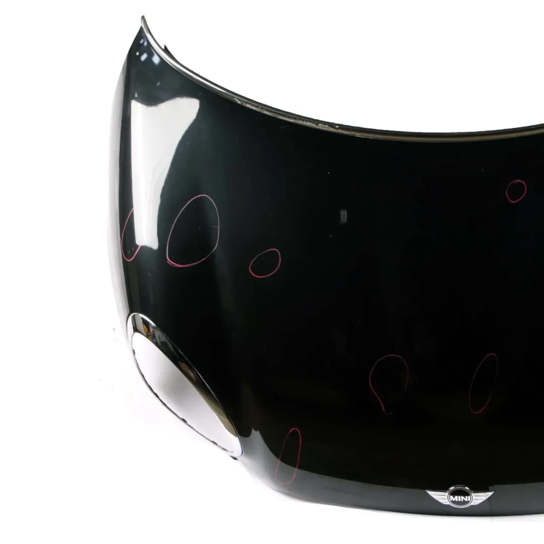  Hood Bonnet Mini R60 Countryman Engine Cover Panel Absolute Black Metallic - B11 - SKU 9805935-ABS4 - Part number 9805935