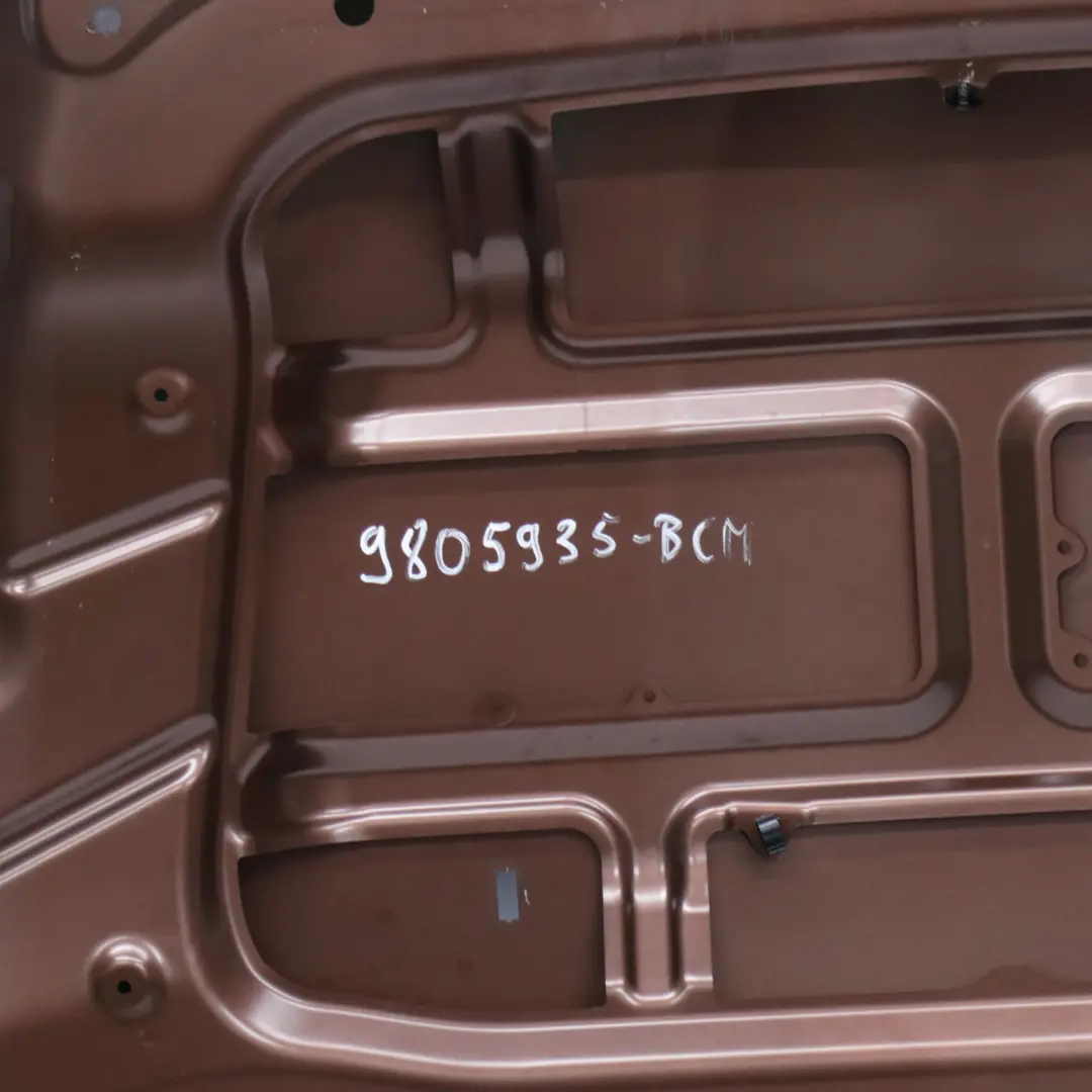 Hood Bonnet Engine Cover Panel Brilliant Copper - B60 to Mini Countryman R60 with Part number 9805935 Mini Countryman R60 Hood Bonnet Engine Cover Panel Brilliant Copper - B60 - SKU 9805935-BCM - Part number 9805935