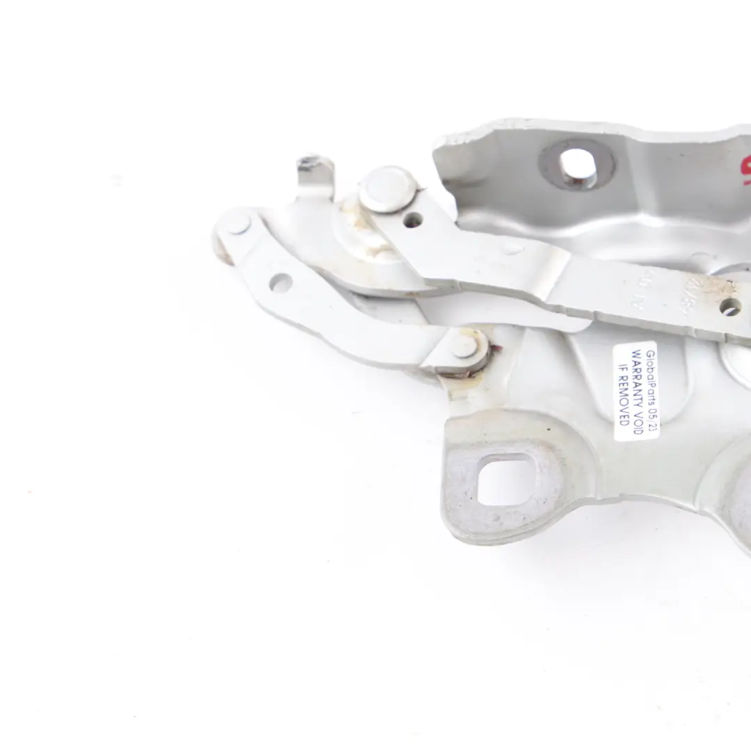 Mini Cooper R60 R61 Left N/S Hood Bonnet Hinge Crystal Silver - B12 9801569 - SKU 9805937-CRS - Part number 9805937