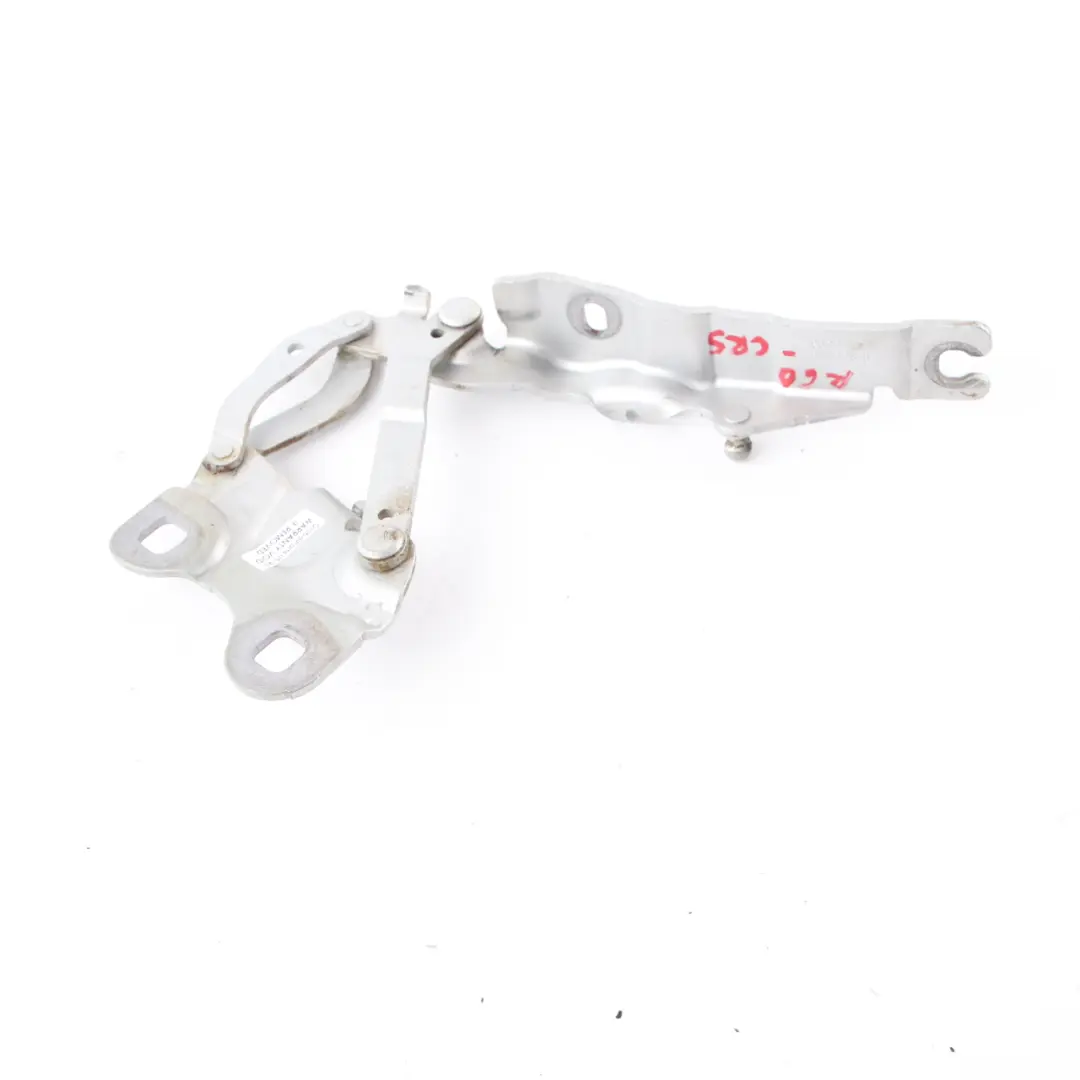 Sinistra Cerniera Cofano Bonnet Cristallo Argento - B12 9801569 per Mini R60 R61 con numero di parte 9805937 Mini R60 R61 Sinistra Cerniera Cofano Bonnet Cristallo Argento - B12 9801569 - SKU 9805937-CRS - Numero di parte 9805937