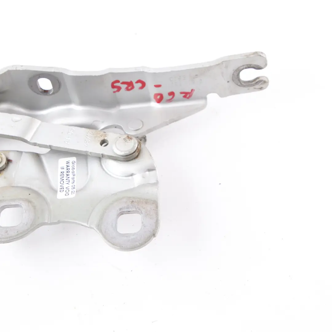 Mini Cooper R60 R61 Left N/S Hood Bonnet Hinge Crystal Silver - B12 9801569 - SKU 9805937-CRS - Part number 9805937