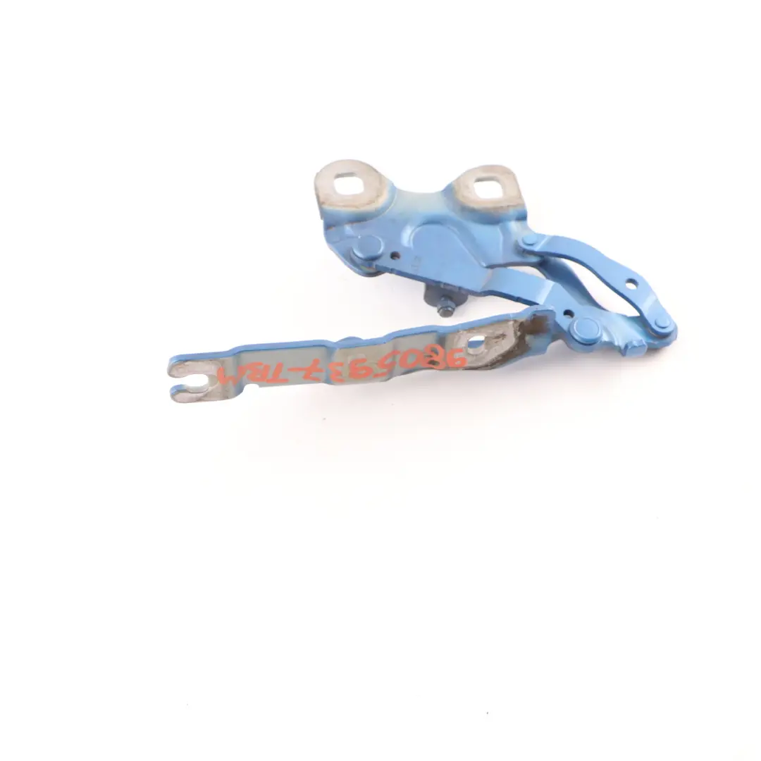 Left N/S Hood Bonnet Hinge True Blue Metallic - B14 9801569 to Mini Cooper R60 R61 with Part number 9805937 Mini Cooper R60 R61 Left N/S Hood Bonnet Hinge True Blue Metallic - B14 9801569 - SKU 9805937-TBM - Part number 9805937