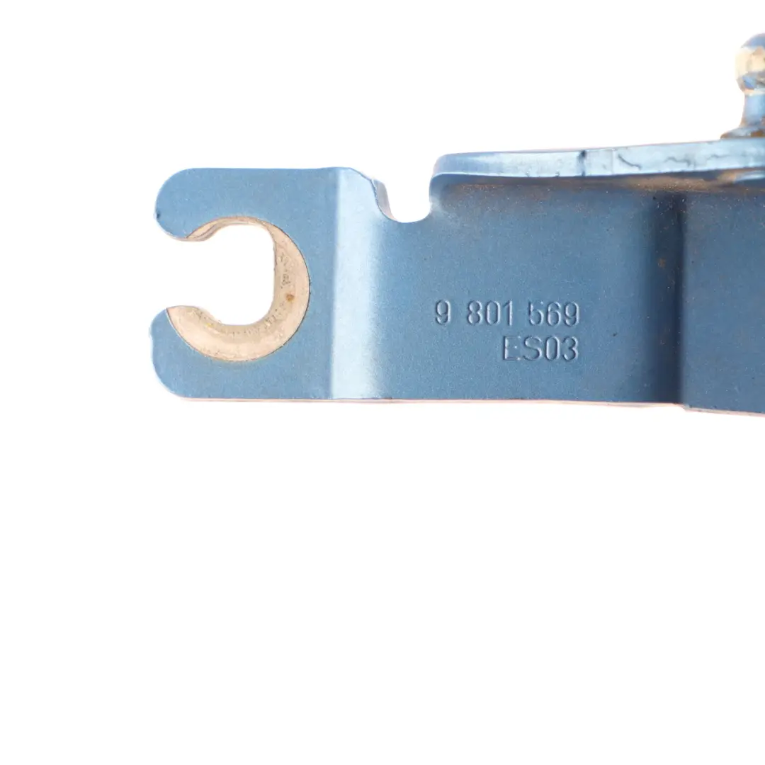 Left N/S Hood Bonnet Hinge True Blue Metallic - B14 9801569 to Mini Cooper R60 R61 with Part number 9805937 Mini Cooper R60 R61 Left N/S Hood Bonnet Hinge True Blue Metallic - B14 9801569 - SKU 9805937-TBM - Part number 9805937