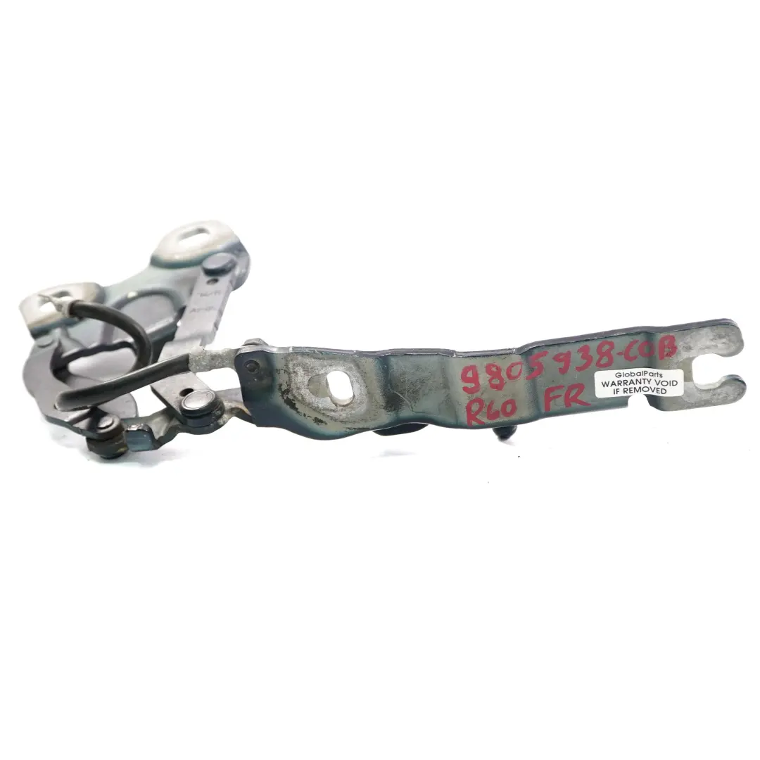 Derecho Motor Capo Bisagra Azul Cosmico B13 9801570 para Mini Countryman R60 con número de pieza 9805938 Mini Countryman R60 Derecho Motor Capo Bisagra Azul Cosmico B13 9801570 - SKU 9805938-COB - Número de pieza 9805938