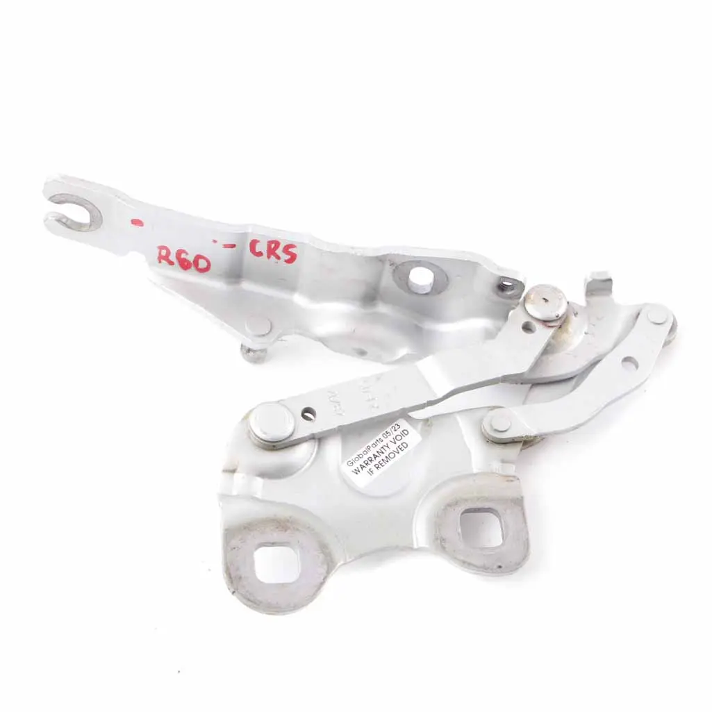 Mini Countryman R60 Right O/S Bonnet Hood Hinge Crystal Silver - B12 9801570