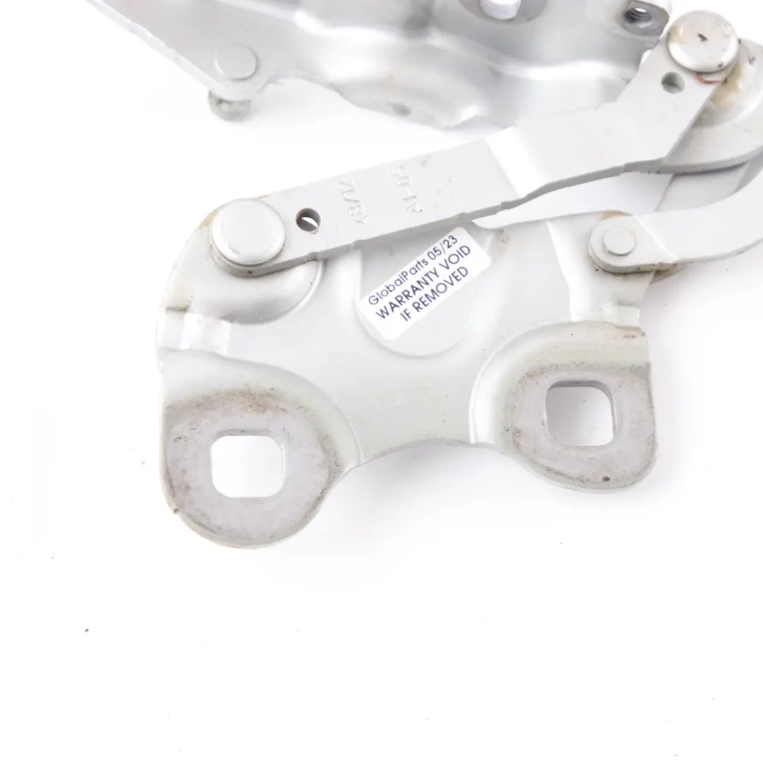 Derecho Capó Bisagra Plata Cristal - B12 9801570 para Mini Countryman R60 con número de pieza 9805938 Mini Countryman R60 Derecho Capó Bisagra Plata Cristal - B12 9801570 - SKU 9805938-CRS - Número de pieza 9805938