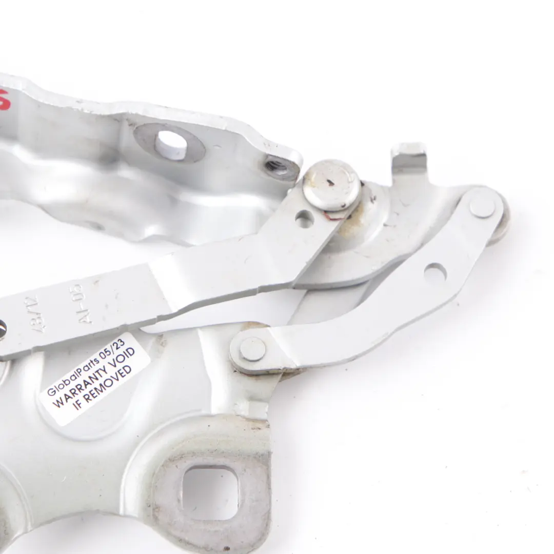 Rechts Motorhaubenscharnier Crystal Silver - B12 9801570 für Mini Countryman R60 mit Teilenummer 9805938 Mini Countryman R60 Rechts Motorhaubenscharnier Crystal Silver - B12 9801570 - SKU 9805938-CRS - Teilenummer 9805938