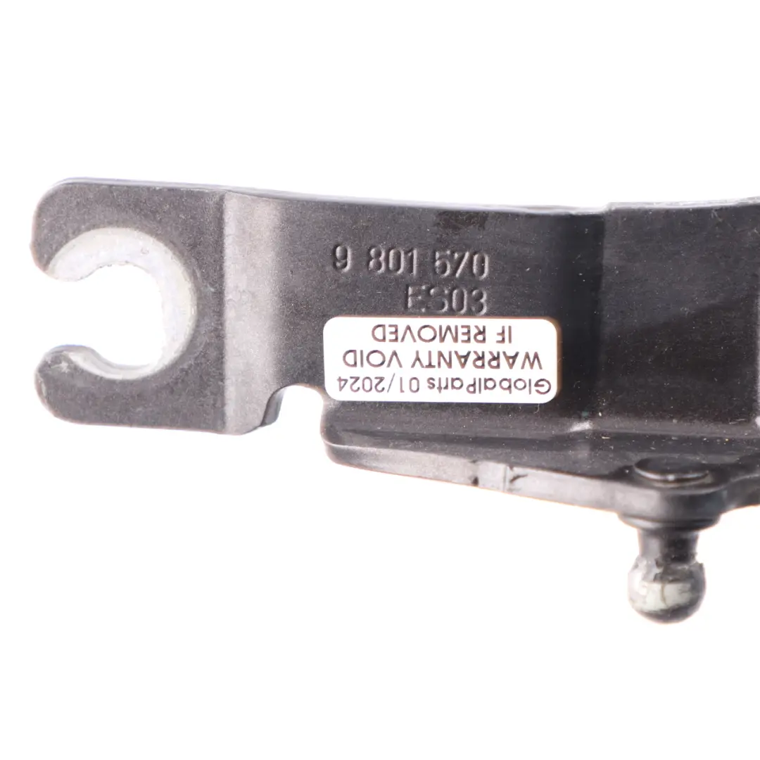 Bisagra Capó Derecha Gris Medianoche Metalizado C12 para Mini Countryman R60 con número de pieza 9805938 Mini Countryman R60 Bisagra Capó Derecha Gris Medianoche Metalizado C12 - SKU 9805938-MNG - Número de pieza 9805938