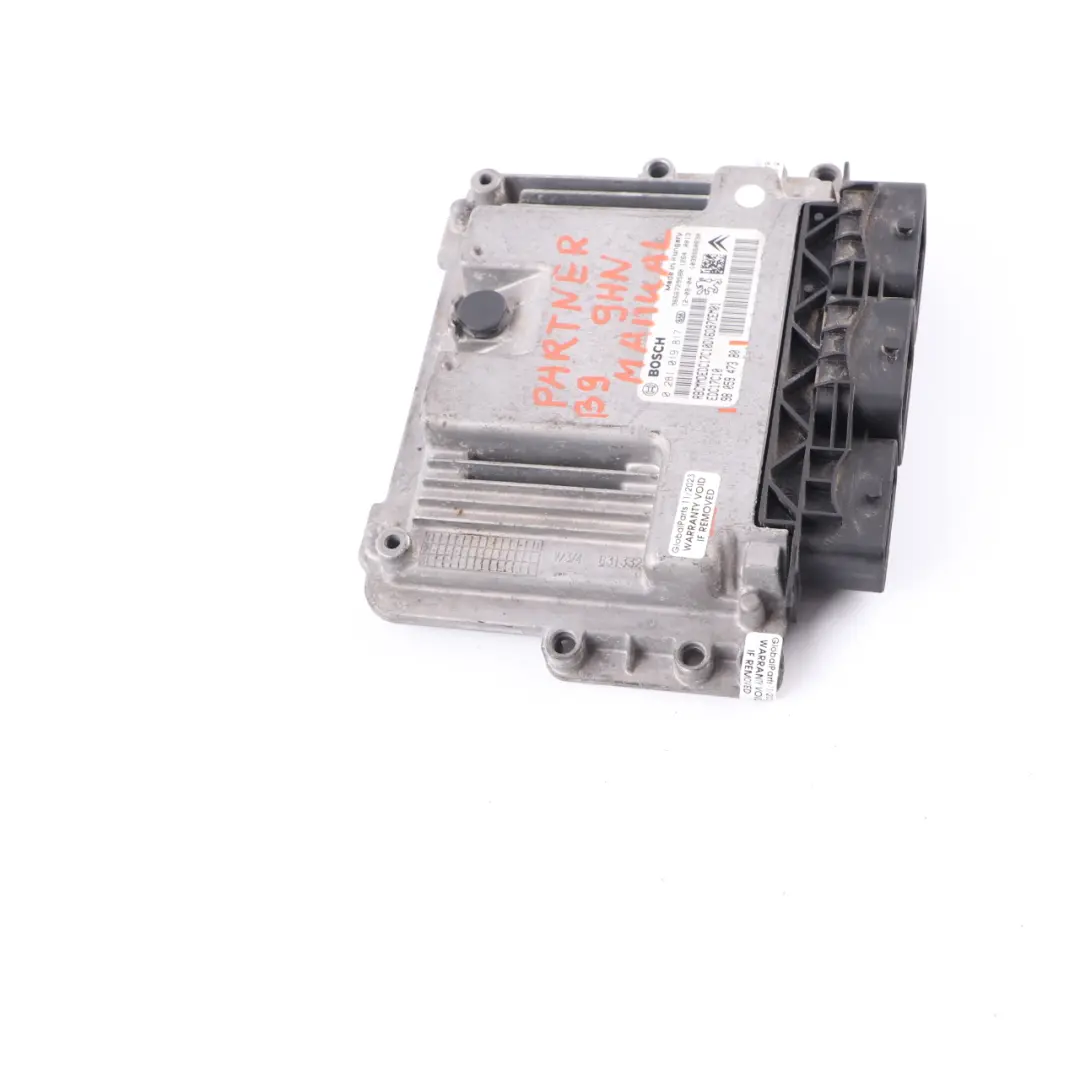 9HN 1.6 Dieselmotor Steuergerät Modul ECU 9807885980 für Peugeot Partner B9 mit Teilenummer 9805947380 Peugeot Partner B9 9HN 1.6 Dieselmotor Steuergerät Modul ECU 9807885980 - SKU 9805947380 - Teilenummer 9805947380