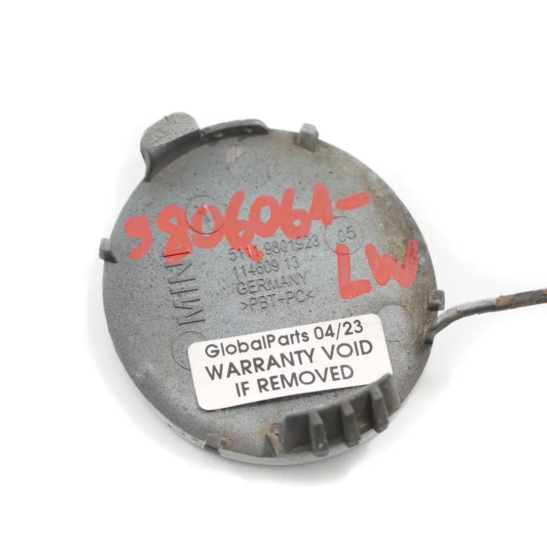 Coprire Occhio Traino Paraurti Anteriore Luce Bianco per Mini Countryman R60 R61 con numero di parte 9806061 Mini Countryman R60 R61 Coprire Occhio Traino Paraurti Anteriore Luce Bianco - SKU 9806061-LW - Numero di parte 9806061