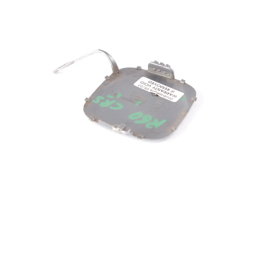 Mini R60 R61 Coprire Flap Rimorchio Occhio anteriore Cristallo Argento 9802066 - SKU 9806062-CRS - Numero di parte 9806062