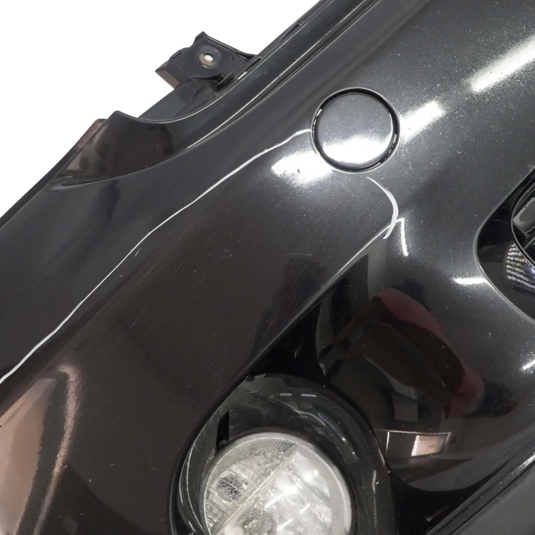 Mini Countryman R60 Bumper Front Trim Panel Aerokit Complete Absolute Black B11 - SKU 9806063-ABS1 - Part number 9806063