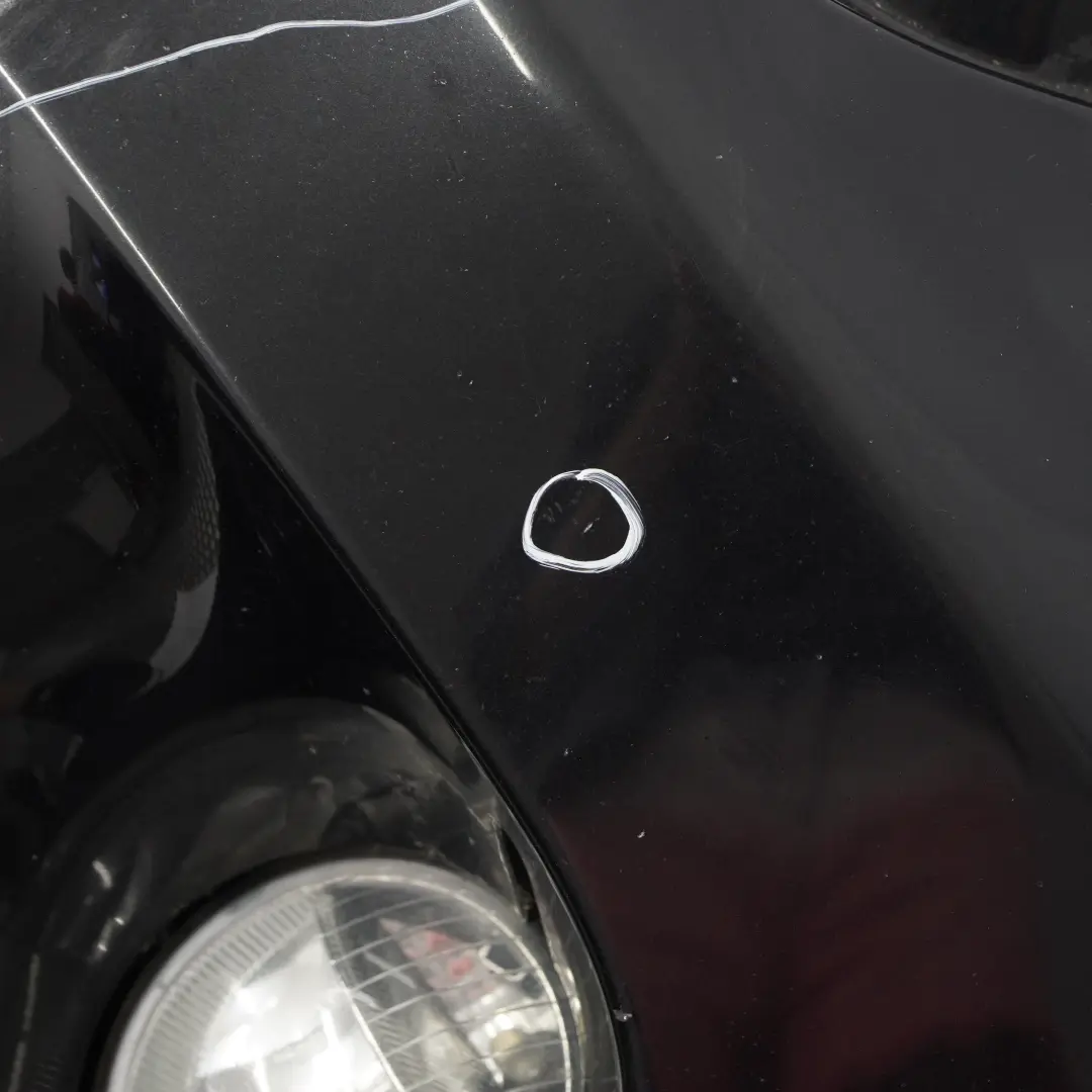 Mini Countryman R60 Bumper Front Trim Panel Aerokit Complete Absolute Black B11 - SKU 9806063-ABS1 - Part number 9806063