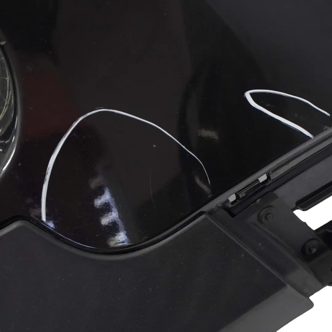 Mini Countryman R60 Bumper Front Trim Panel Aerokit Complete Absolute Black B11 - SKU 9806063-ABS1 - Part number 9806063