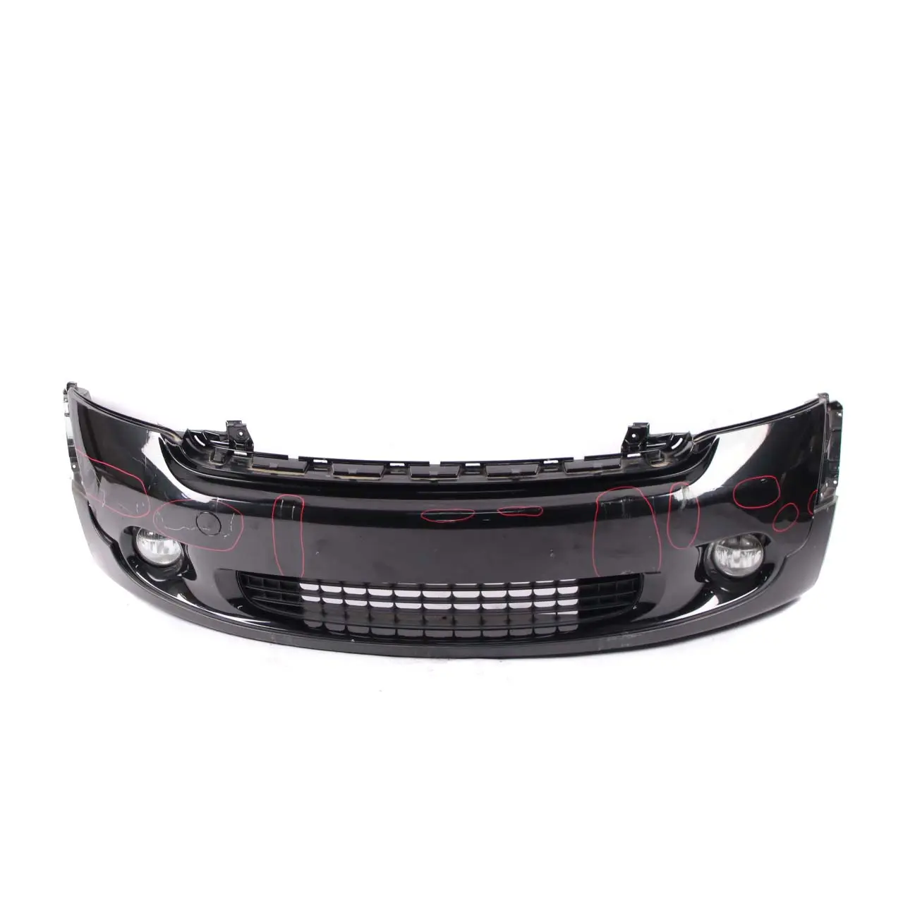 Mini R60 Countryman Zderzak Przedni Aerokit Absolute Black Metalik - B11