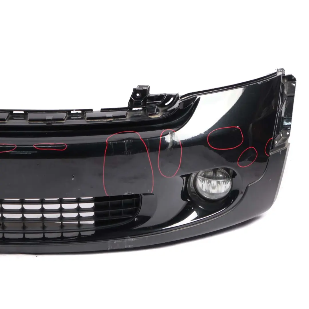 Front Bumper Mini R60 Countryman Trim Panel Aerokit Complete Absolute Black B11 to with Part number 9806063 Front Bumper Mini R60 Countryman Trim Panel Aerokit Complete Absolute Black B11 - SKU 9806063-ABS2 - Part number 9806063