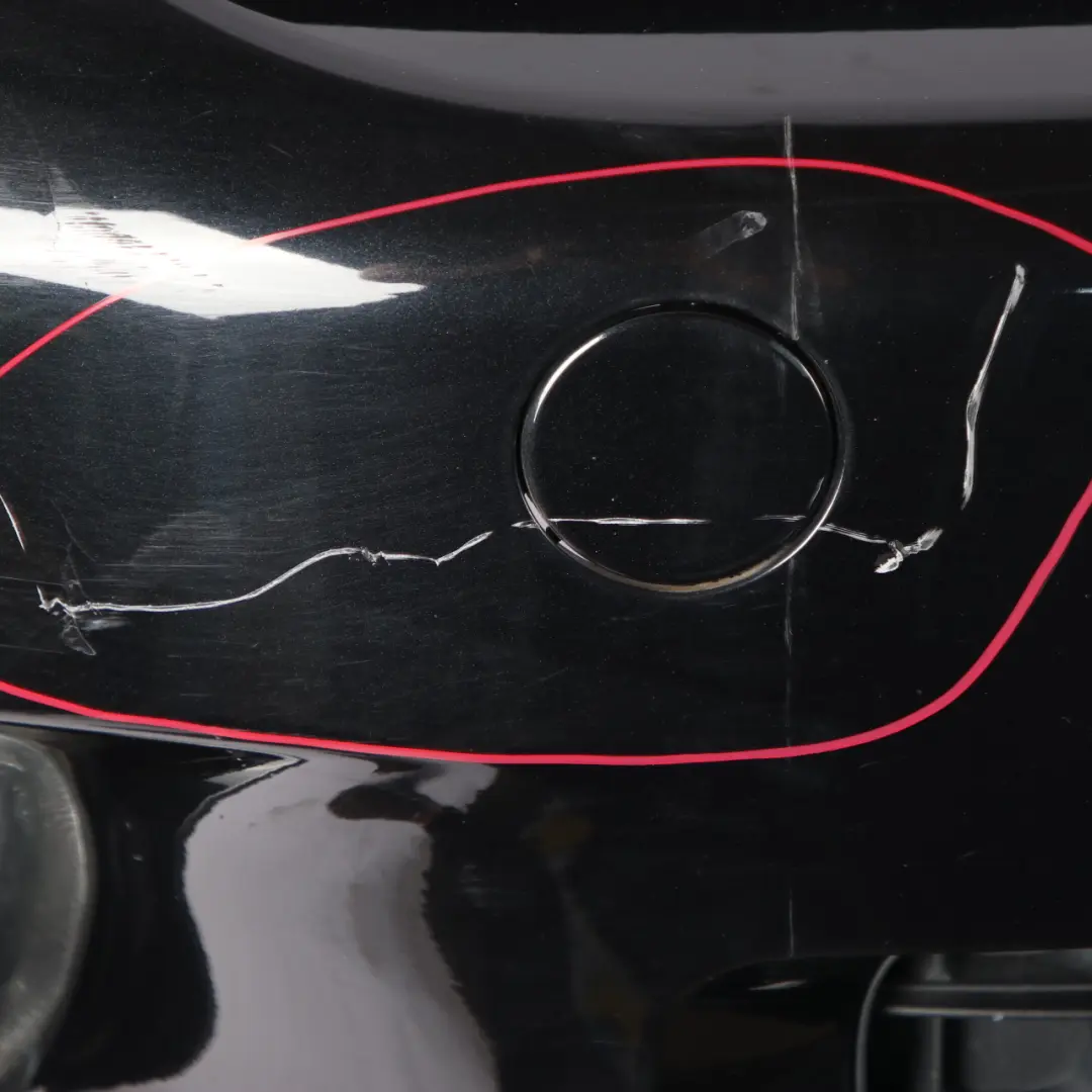 Mini R60 Countryman Front Bumper Trim Panel Aerokit Absolute Black B11 - SKU 9806063-ABS2 - Part number 9806063