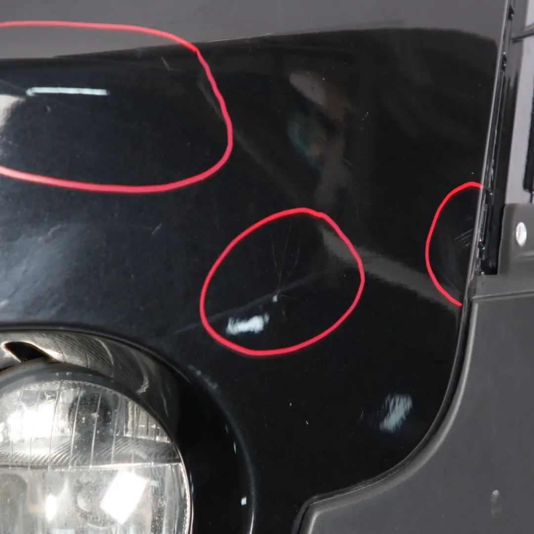 Mini R60 Countryman Front Bumper Trim Panel Aerokit Absolute Black B11 - SKU 9806063-ABS2 - Part number 9806063