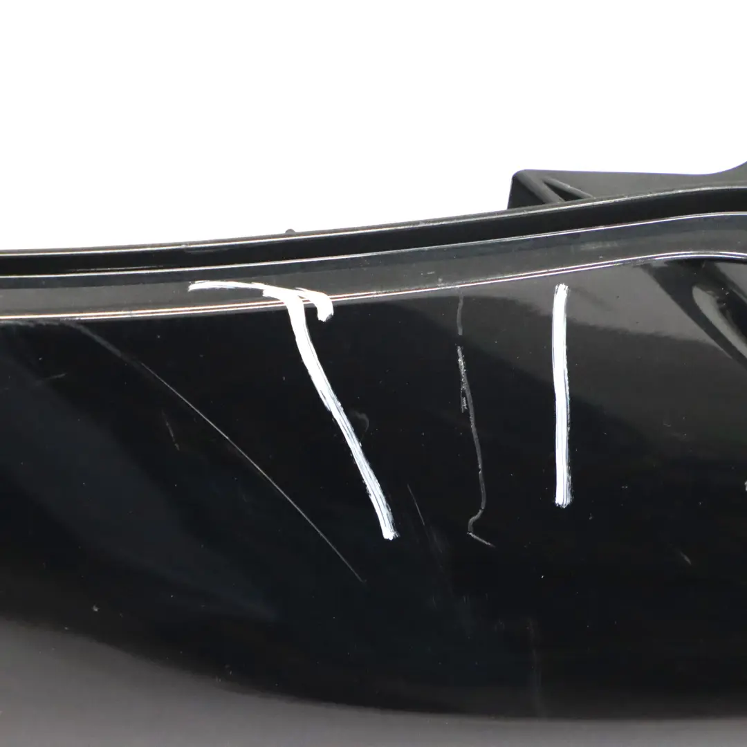 Mini Countryman R60 Front Bumper Trim Panel Aerokit Complete Absolute Black B11 - SKU 9806063-ABS - Part number 9806063