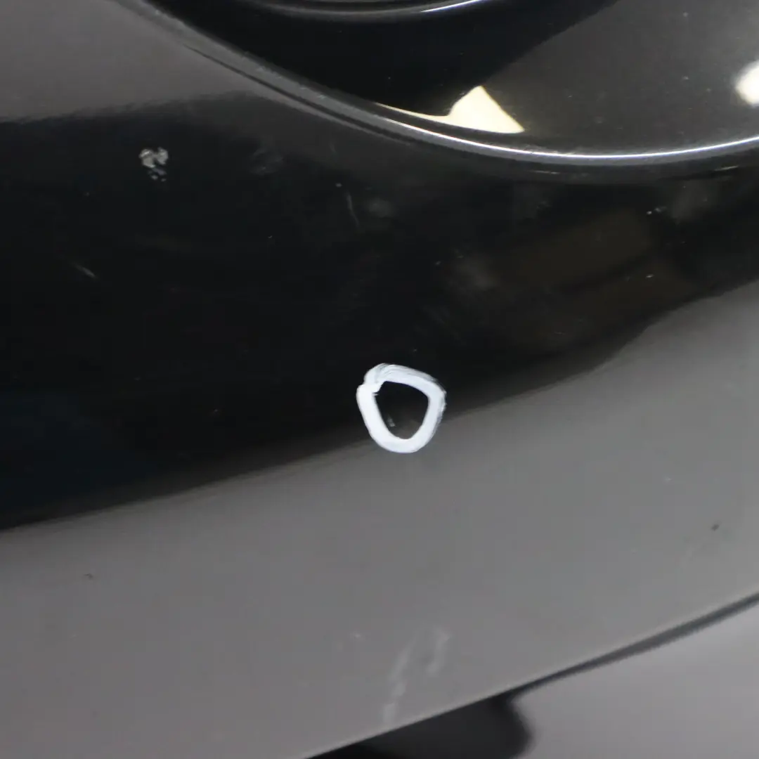 Mini Countryman R60 Front Bumper Trim Panel Aerokit Complete Absolute Black B11 - SKU 9806063-ABS - Part number 9806063