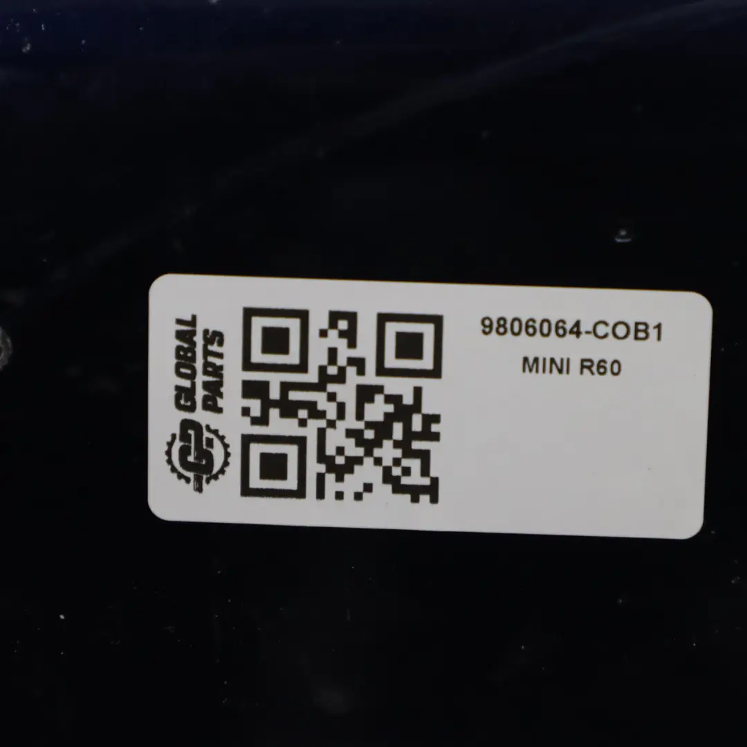 Mini Countryman R60 Cooper S Stossfänger Vorn Cosmic Blue Blau - B13 - SKU 9806064-COB1 - Teilenummer 9806064